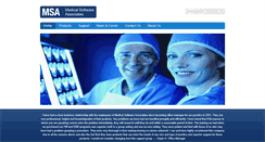 Desktop Screenshot of medicalsoftwareinc.com
